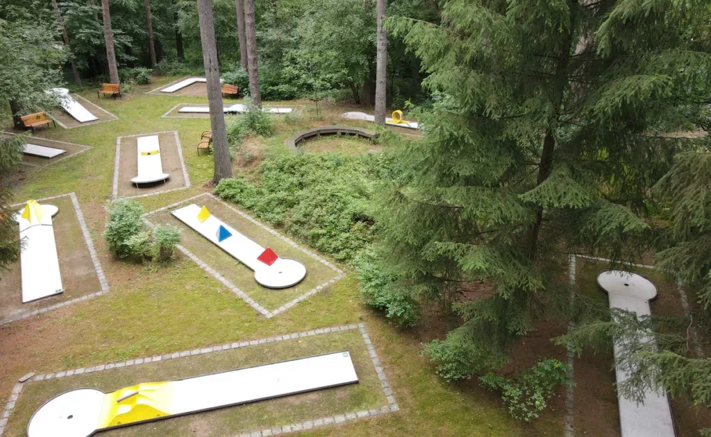 Minigolfplatz im Hotel zur Heidschnucke in der Lüneburger Heide