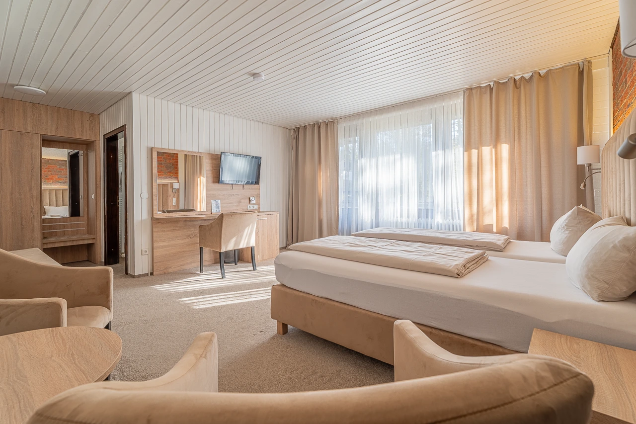 Komfort Doppelzimmer - Heidschnucke